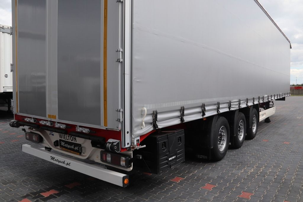 Semi-remorque rideaux coulissants Wielton CURTAINSIDER/MEGA /COILMULD - 9M/LIFT AXLE/ SAF: photos 10