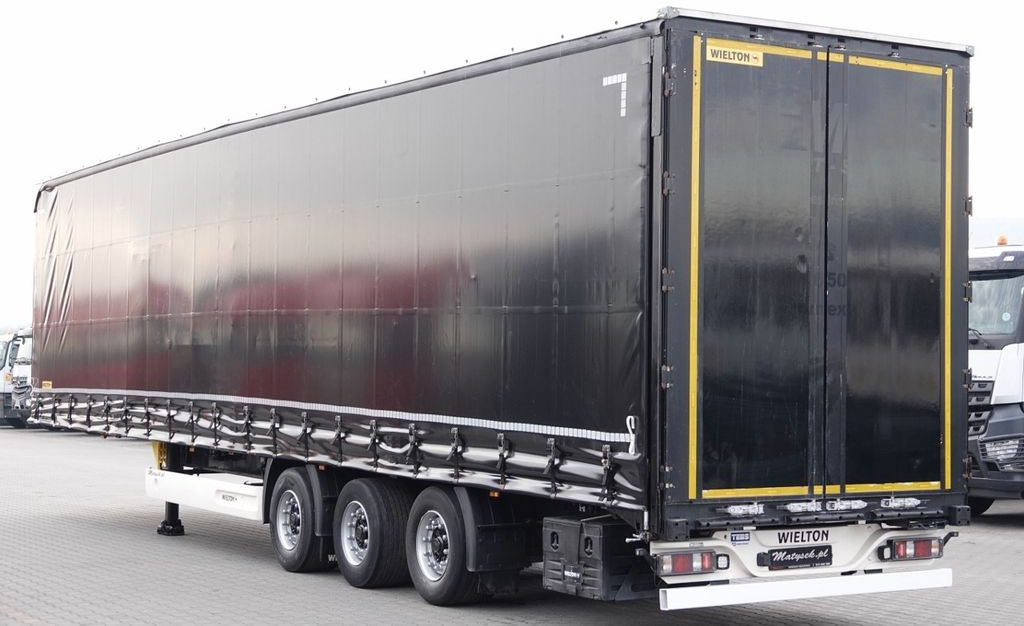 Wielton FIRANKA / MEGA / LOWDECK / OŚ PODNOSZONA / 2016 - Semi-remorque rideaux coulissants: photos 3 Wielton FIRANKA / MEGA / LOWDECK / OŚ PODNOSZONA / 2016 - Semi-remorque rideaux coulissants: photos 3