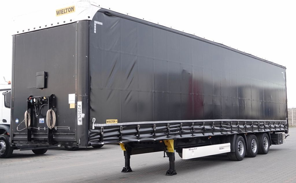 Wielton FIRANKA / MEGA / LOWDECK / OŚ PODNOSZONA / 2016 - Semi-remorque rideaux coulissants: photos 2 Wielton FIRANKA / MEGA / LOWDECK / OŚ PODNOSZONA / 2016 - Semi-remorque rideaux coulissants: photos 2