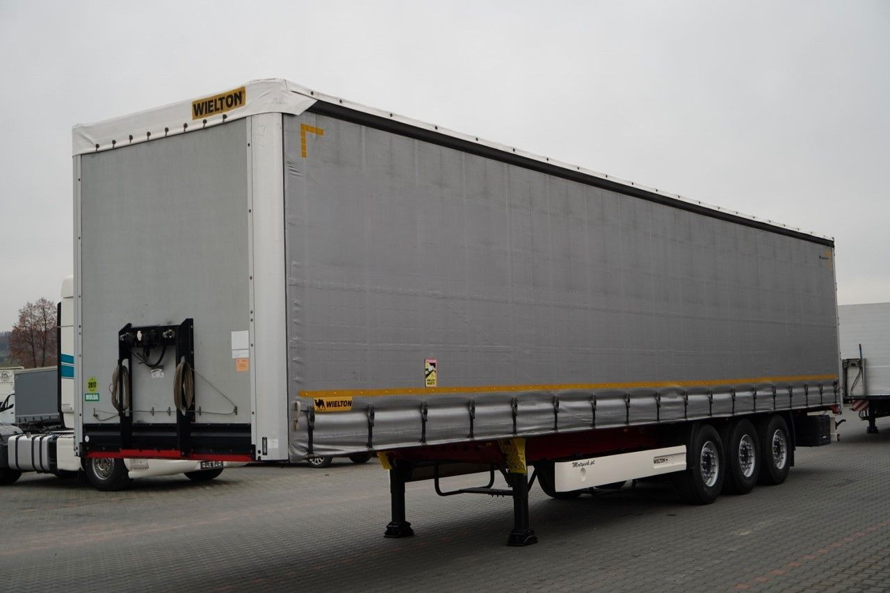 Wielton FIRANKA STANDARD / MULDA DO STALI - 9 M / OŚ POD - Semi-remorque rideaux coulissants: photos 1 Wielton FIRANKA STANDARD / MULDA DO STALI - 9 M / OŚ POD - Semi-remorque rideaux coulissants: photos 1