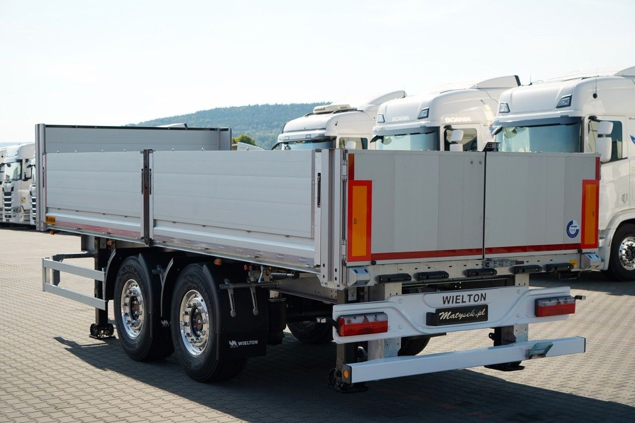 Wielton NACZEPA BURTOWA / DO BUDOWLANKI / NOWA / 2025 R - Semi-remorque plateau: photos 4 Wielton NACZEPA BURTOWA / DO BUDOWLANKI / NOWA / 2025 R - Semi-remorque plateau: photos 4