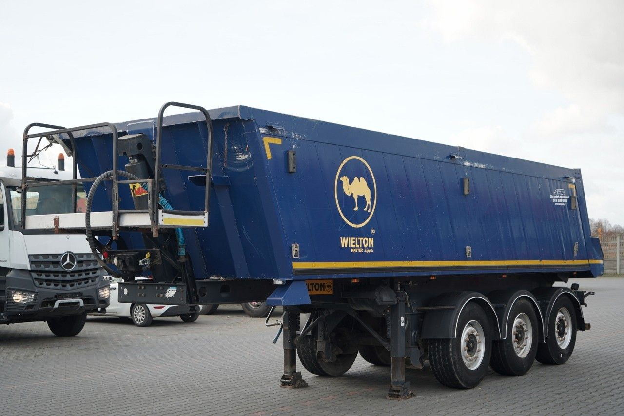 Wielton WYWROTKA / 24 M3 / ALUMINIOWA / OŚ PODNOSZONA / - Semi-remorque benne: photos 1 Wielton WYWROTKA / 24 M3 / ALUMINIOWA / OŚ PODNOSZONA / - Semi-remorque benne: photos 1