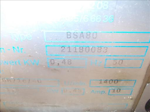 Erka BSA 80 80 Sheeter for Dough Strands (pretzel) - Matériel de boulangerie: photos 3 Erka BSA 80 80 Sheeter for Dough Strands (pretzel) - Matériel de boulangerie: photos 3