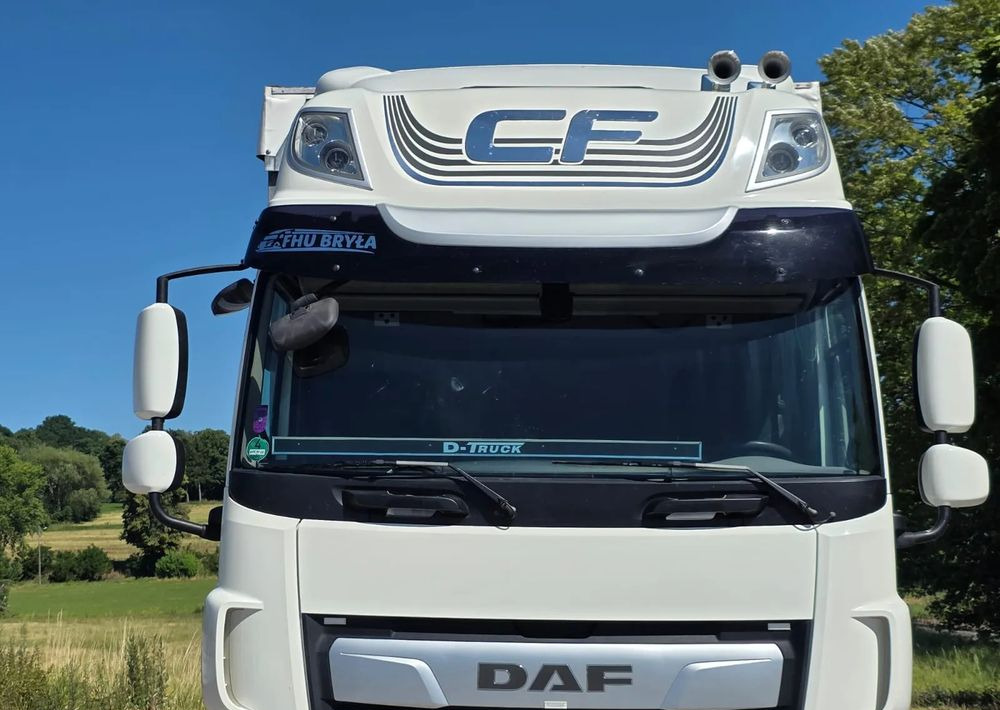 DAF CF290/CF320/FIRANKA/WINDA DHOLLANDIA / E6/JEDEN WŁAŚCICIEL/SPROWADZONY/22PALETY/2019/PODNOSZONY DACH/ JAK NOWY - Camion à rideaux coulissants: photos 4 DAF CF290/CF320/FIRANKA/WINDA DHOLLANDIA / E6/JEDEN WŁAŚCICIEL/SPROWADZONY/22PALETY/2019/PODNOSZONY DACH/ JAK NOWY - Camion à rideaux coulissants: photos 4