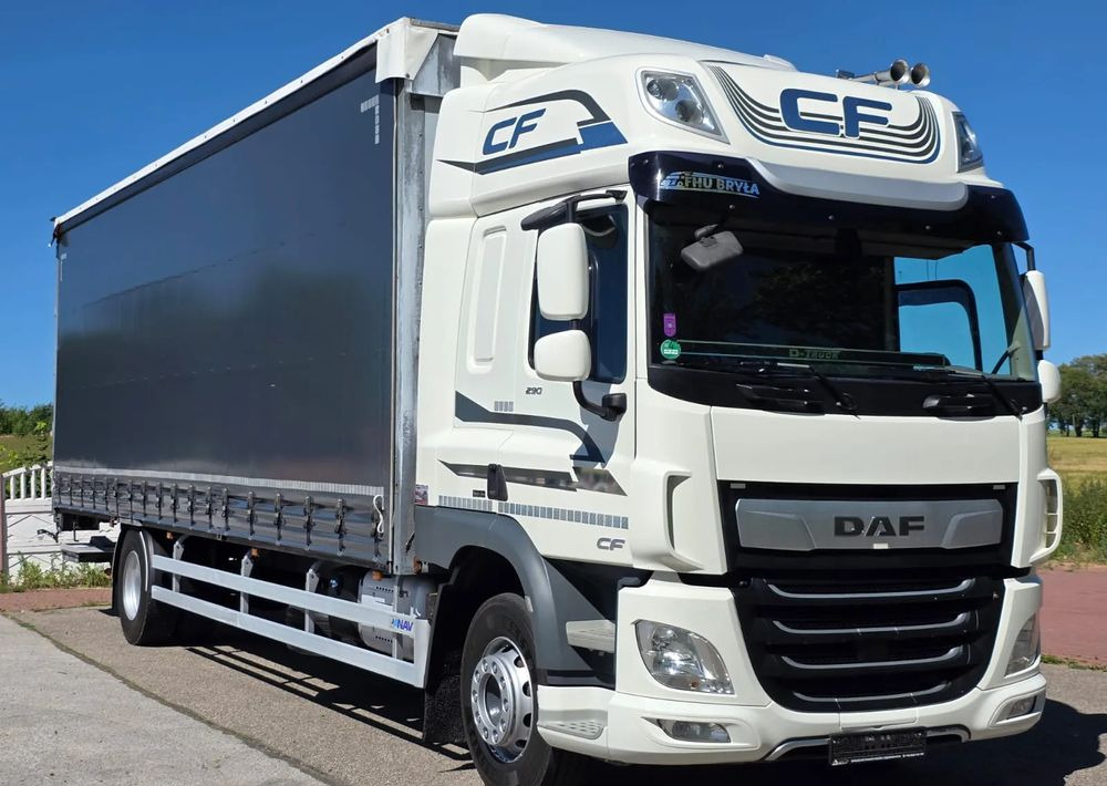 DAF CF290/CF320/FIRANKA/WINDA DHOLLANDIA / E6/JEDEN WŁAŚCICIEL/SPROWADZONY/22PALETY/2019/PODNOSZONY DACH/ JAK NOWY - Camion à rideaux coulissants: photos 1 DAF CF290/CF320/FIRANKA/WINDA DHOLLANDIA / E6/JEDEN WŁAŚCICIEL/SPROWADZONY/22PALETY/2019/PODNOSZONY DACH/ JAK NOWY - Camion à rideaux coulissants: photos 1