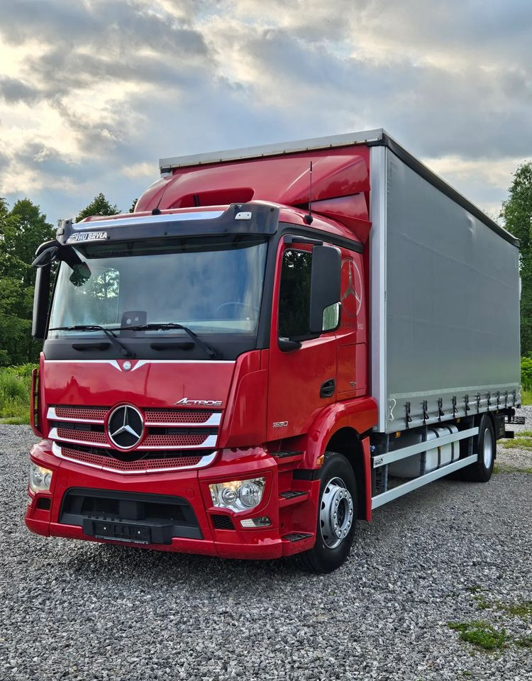 Camion à rideaux coulissants Mercedes-Benz ACTROS 1830/1827/1832/FIRANKA/WINDA/18 EUROPALET/AUTOMAT/Z NIEMIEC/2017/DUŻA ŁADOWNOŚĆ: photos 13