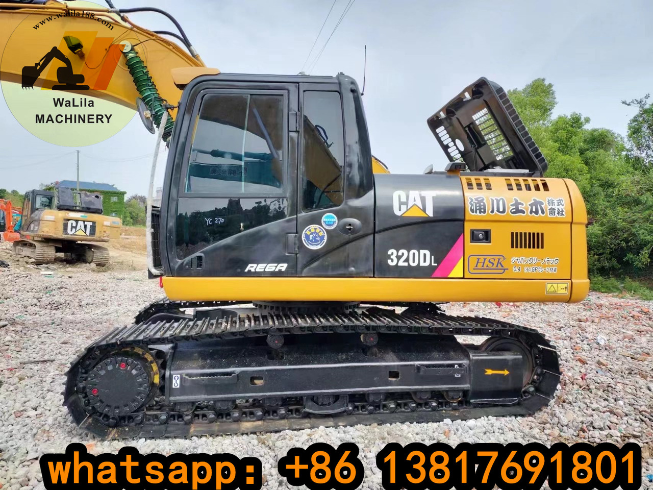 CATERPILLAR CAT320D - Pelle sur chenille: photos 1 CATERPILLAR CAT320D - Pelle sur chenille: photos 1
