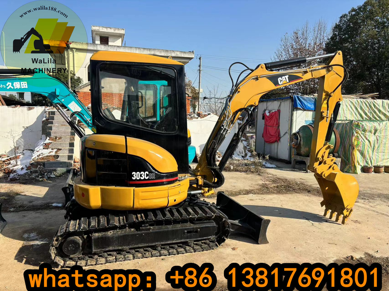 CATERPILLAR Caterpillar CAT303C Mini Excavator - Mini pelle: photos 1 CATERPILLAR Caterpillar CAT303C Mini Excavator - Mini pelle: photos 1