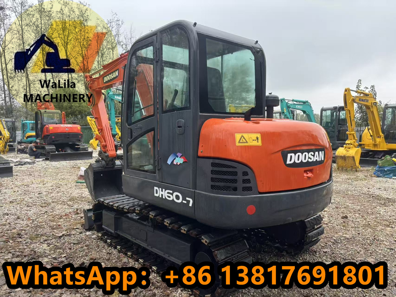 DOOSAN DH60-7 - Mini pelle: photos 3 DOOSAN DH60-7 - Mini pelle: photos 3