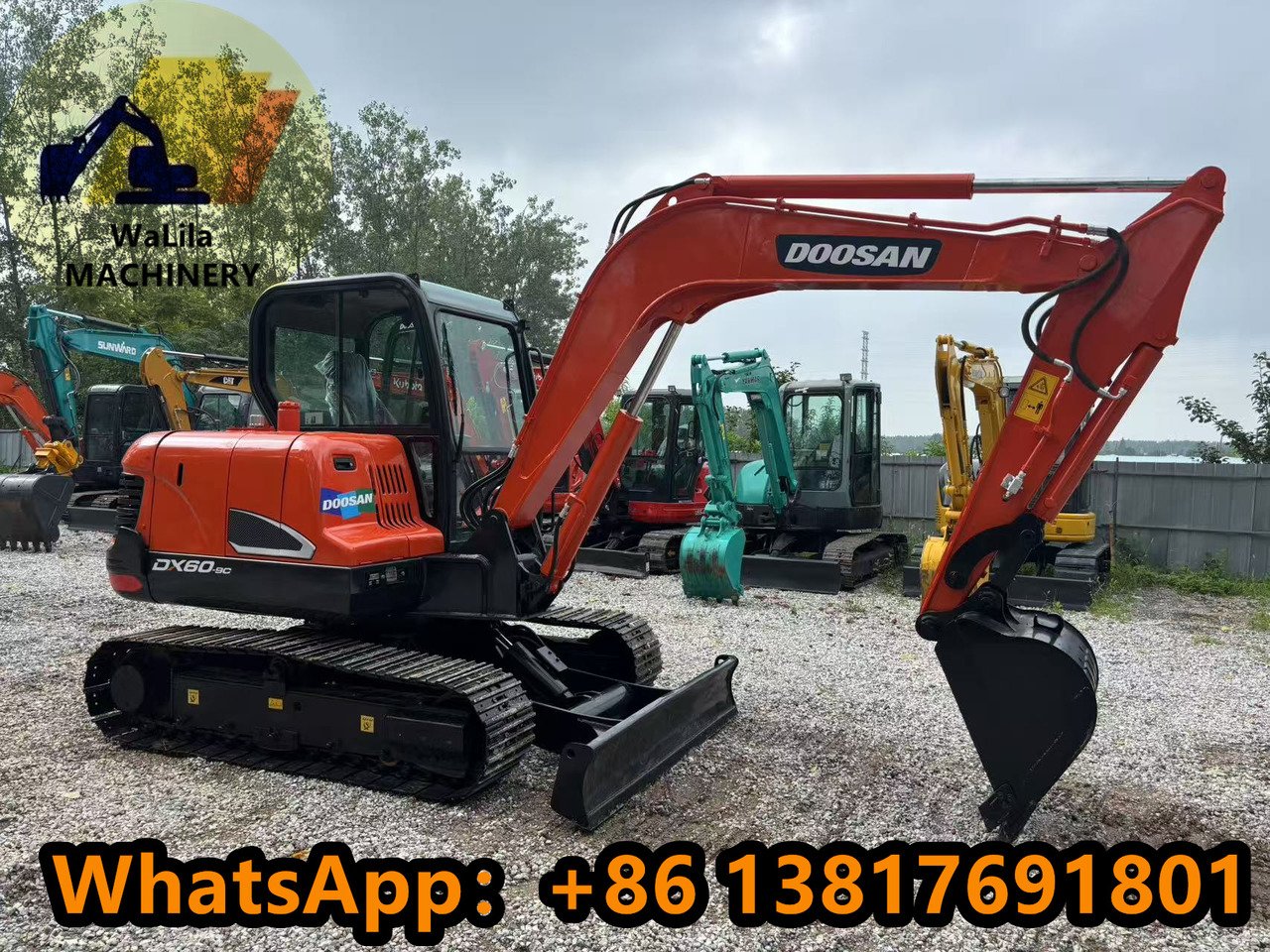 DOOSAN DX60-9 - Mini pelle: photos 5 DOOSAN DX60-9 - Mini pelle: photos 5