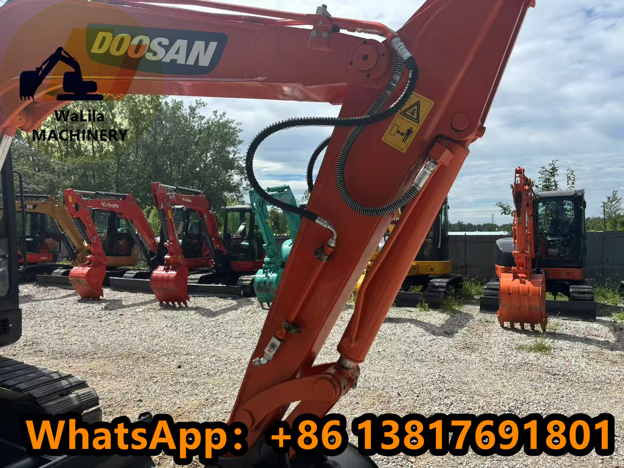Doosan DH 55-7 DH55 (Good) - Mini pelle: photos 5 Doosan DH 55-7 DH55 (Good) - Mini pelle: photos 5