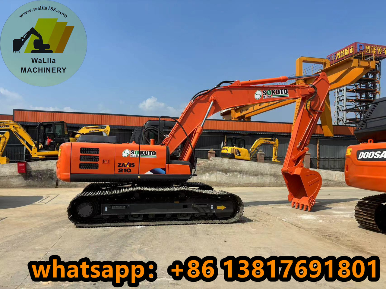 HITACHI ZX210-3G - Pelle sur chenille: photos 1 HITACHI ZX210-3G - Pelle sur chenille: photos 1
