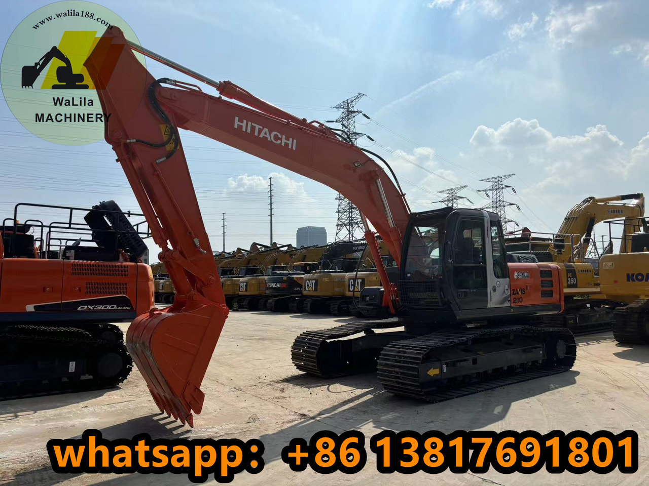 HITACHI ZX210-3G - Pelle sur chenille: photos 5 HITACHI ZX210-3G - Pelle sur chenille: photos 5