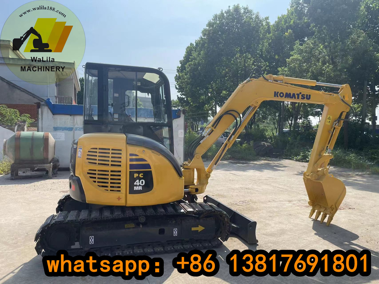 KOMATSU PC 40 MR-3 - Mini pelle: photos 1 KOMATSU PC 40 MR-3 - Mini pelle: photos 1