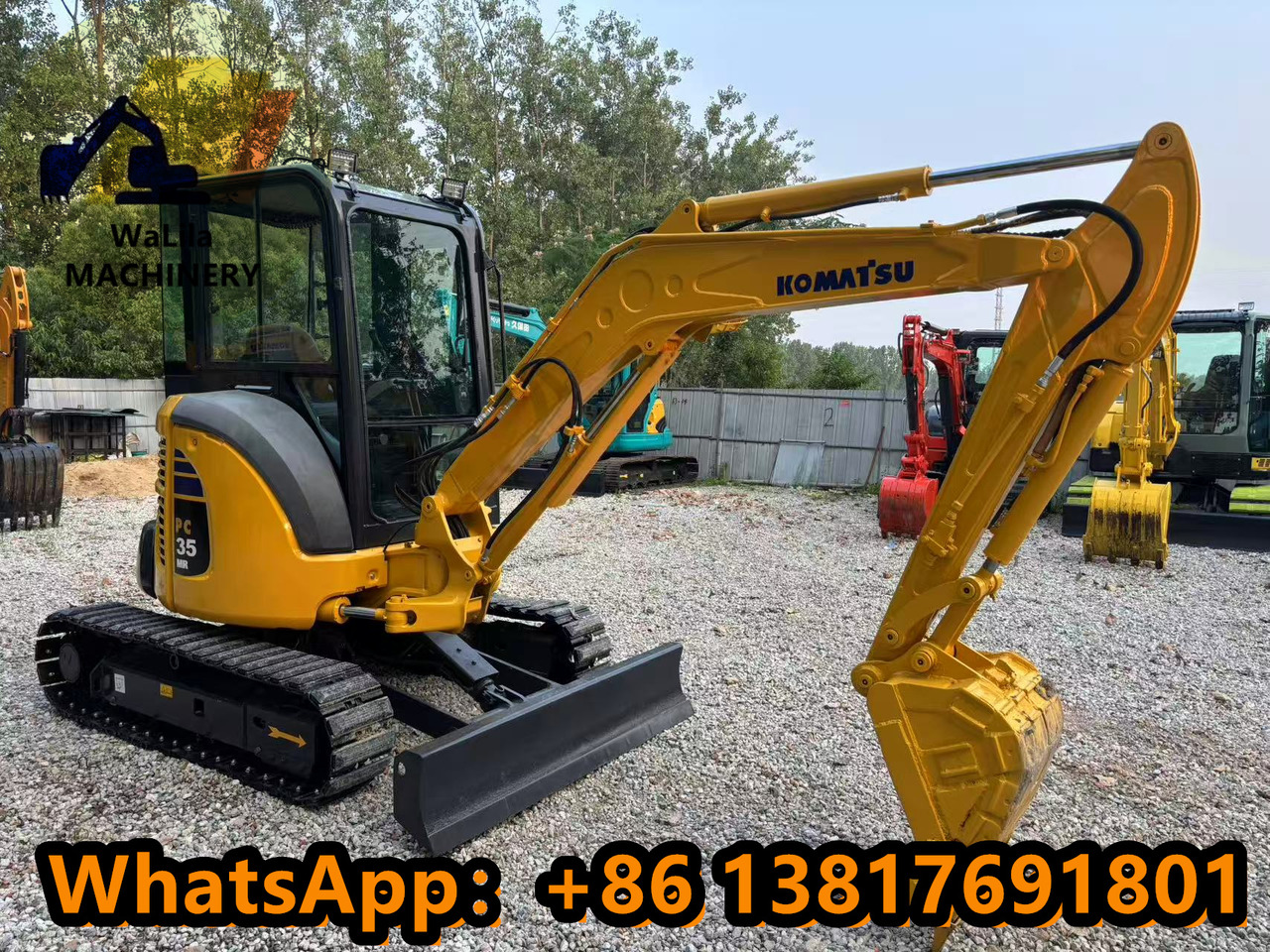 KOMATSU PC35 - Mini pelle: photos 4 KOMATSU PC35 - Mini pelle: photos 4
