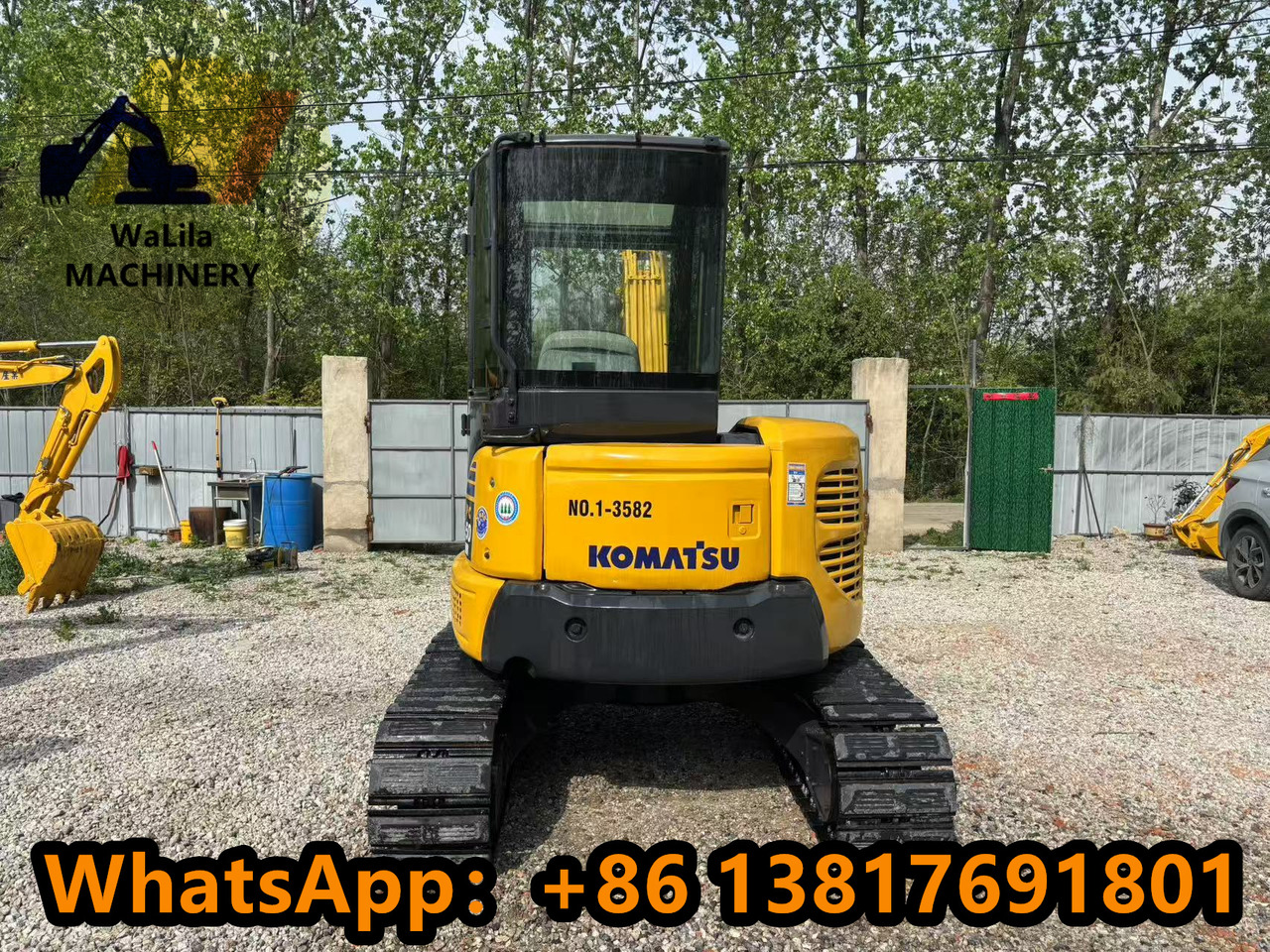 KOMATSU PC50MR - Mini pelle: photos 3 KOMATSU PC50MR - Mini pelle: photos 3