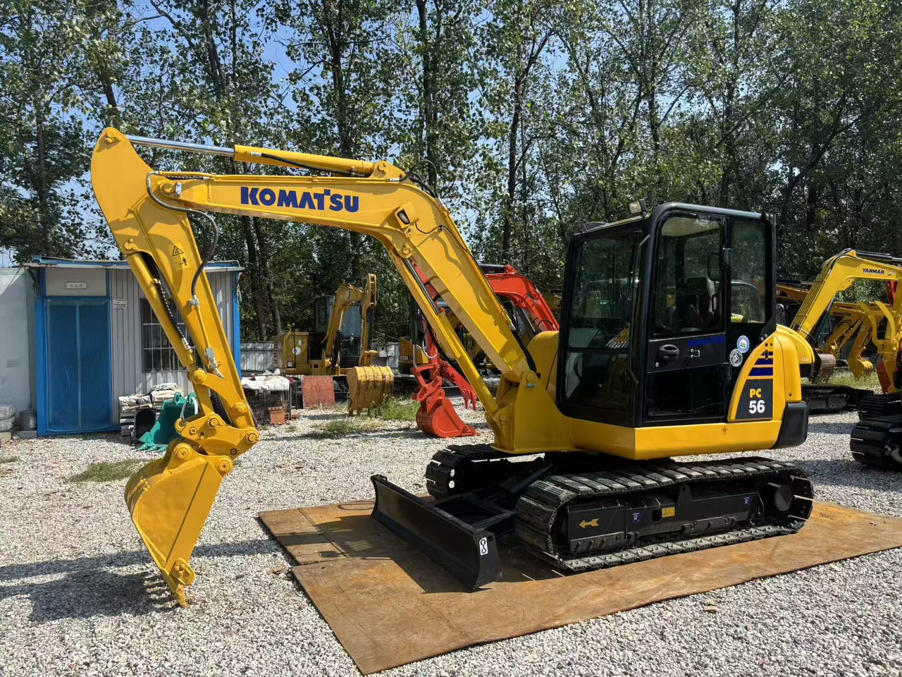 KOMATSU PC56 - Mini pelle: photos 2 KOMATSU PC56 - Mini pelle: photos 2