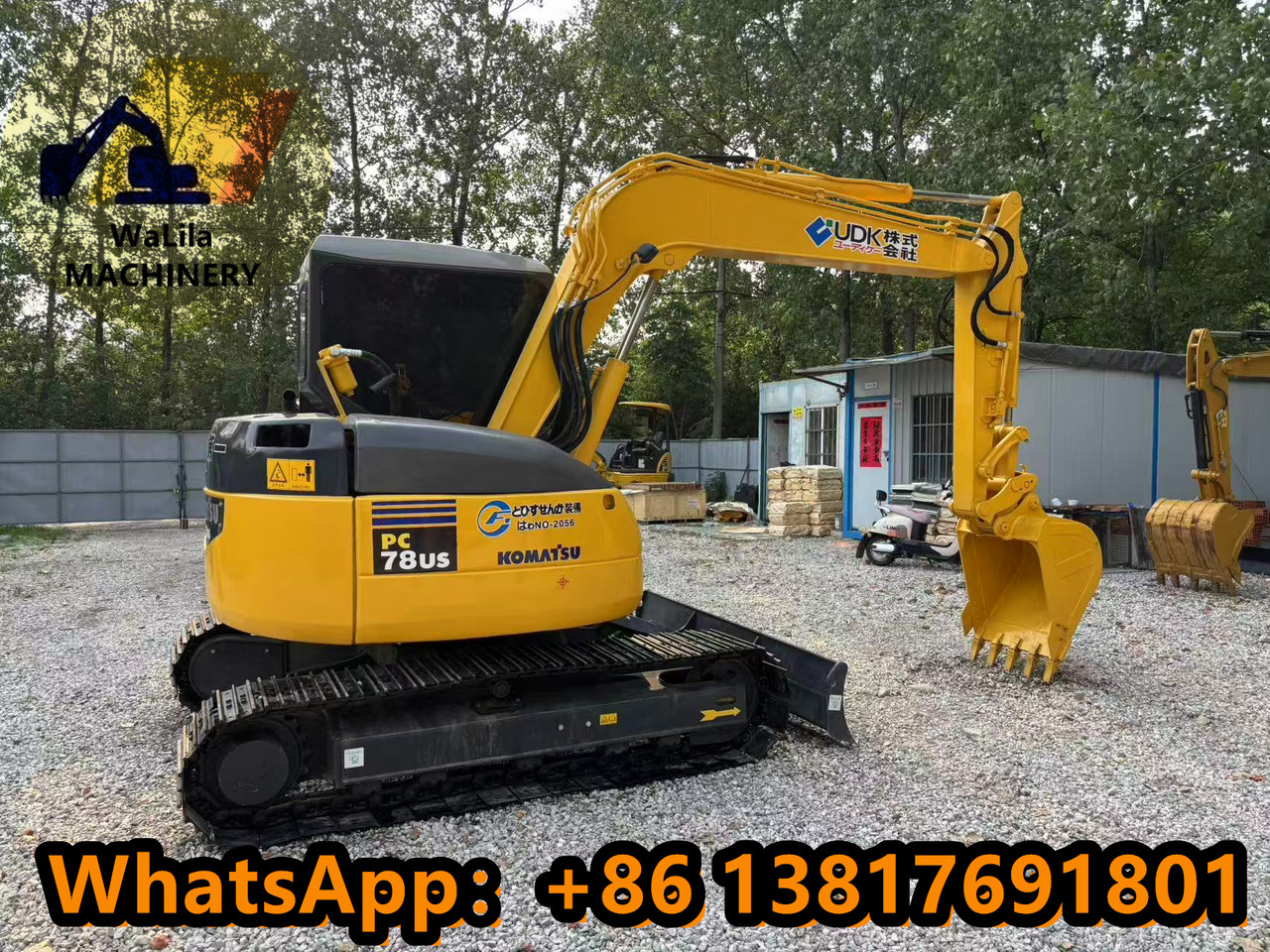KOMATSU PC78-6 - Mini pelle: photos 1 KOMATSU PC78-6 - Mini pelle: photos 1