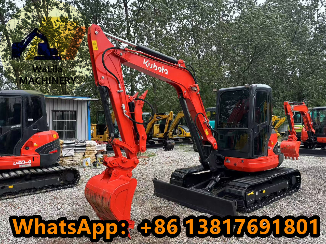 KUBOTA Kubota KX057 Thumb Clip Version - Mini pelle: photos 4 KUBOTA Kubota KX057 Thumb Clip Version - Mini pelle: photos 4