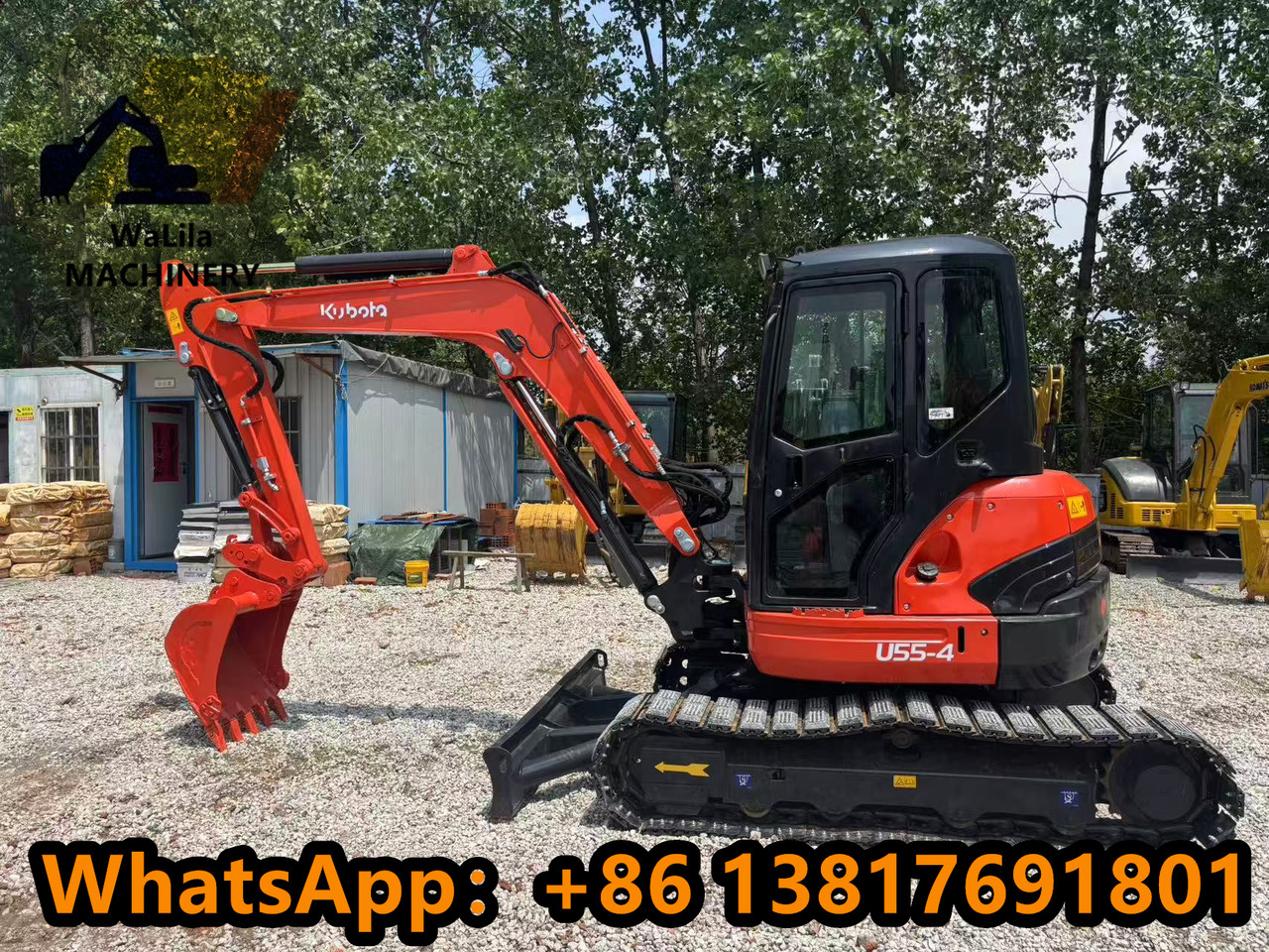 KUBOTA U55 - Mini pelle: photos 4 KUBOTA U55 - Mini pelle: photos 4