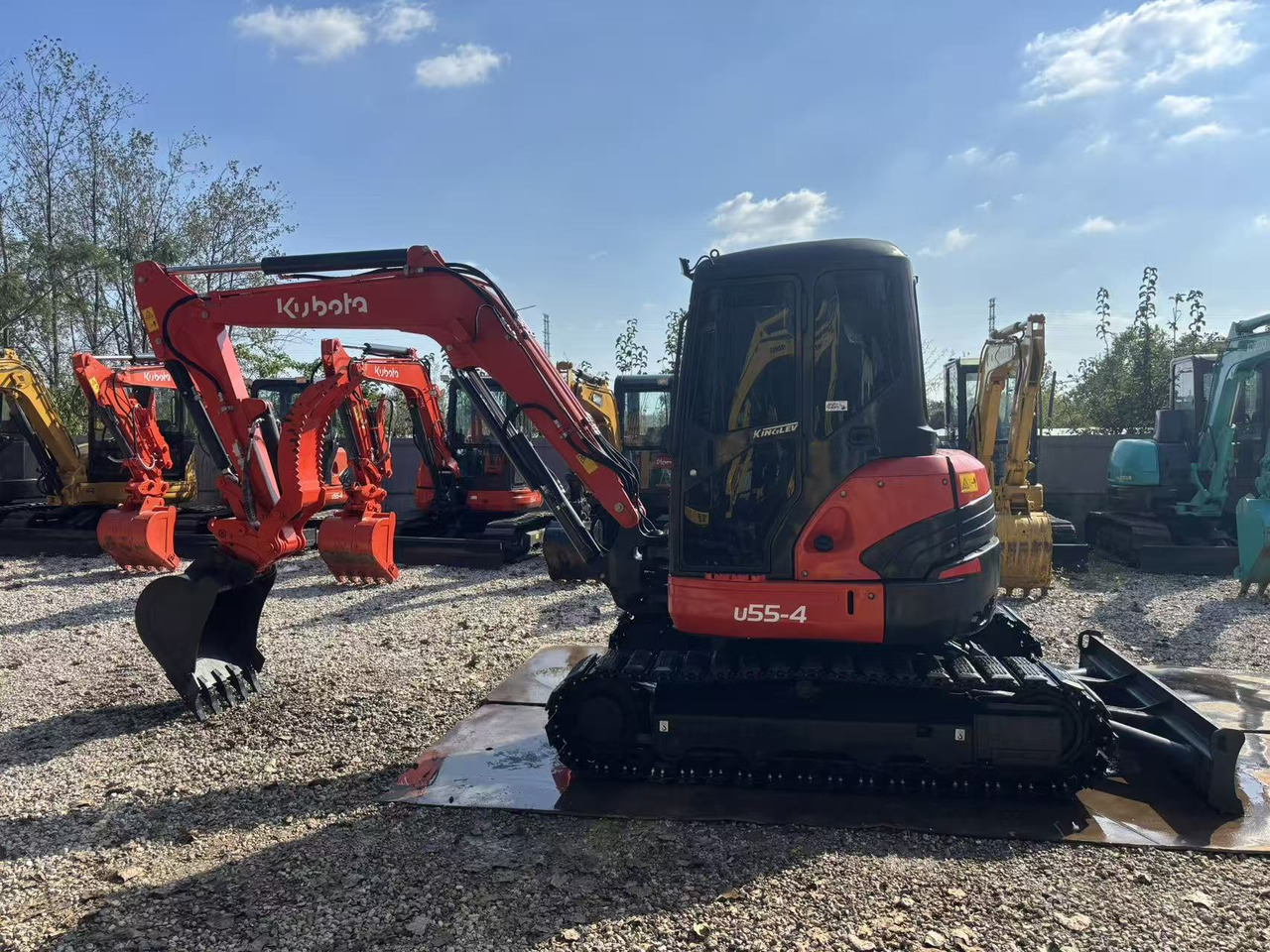 KUBOTA U55 - Mini pelle: photos 2 KUBOTA U55 - Mini pelle: photos 2