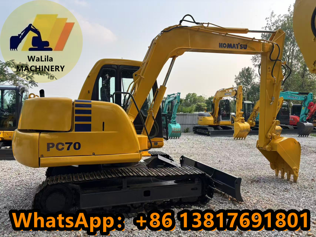 Komatsu 70-6 - Mini pelle: photos 2 Komatsu 70-6 - Mini pelle: photos 2