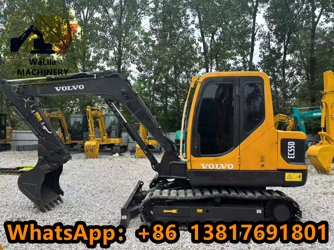 VOLVO EC55 - Mini pelle: photos 1 VOLVO EC55 - Mini pelle: photos 1