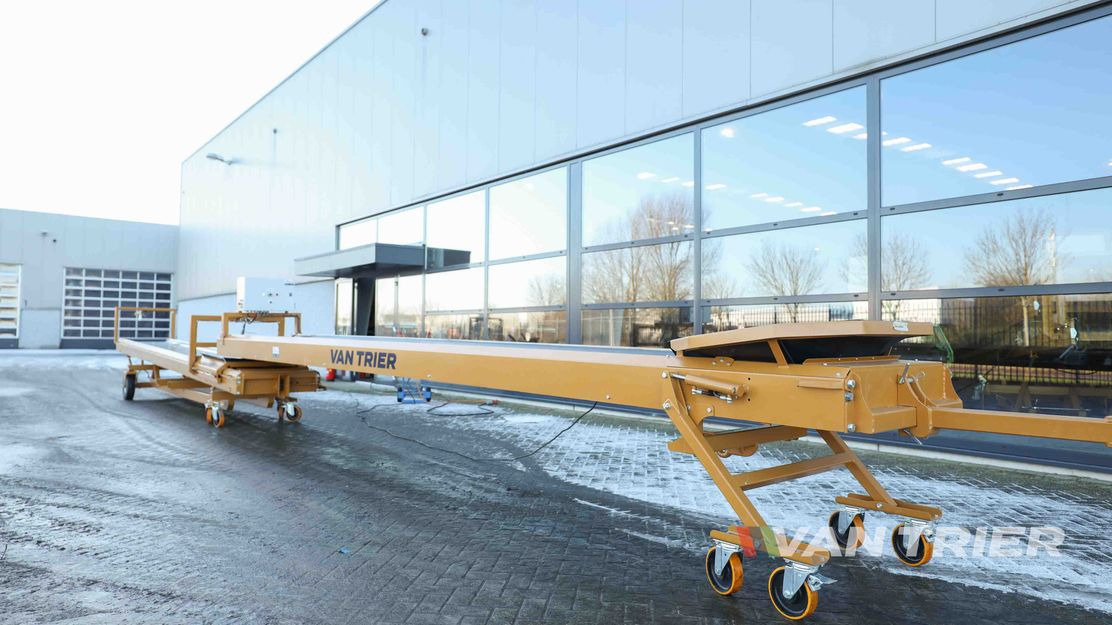 Van Trier DB 2-800-80 Dual belt conveyor - Bande transporteuse: photos 1 Van Trier DB 2-800-80 Dual belt conveyor - Bande transporteuse: photos 1