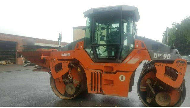 Hamm DV90 VO mit Streuer Klima Deutsche Maschine - Compacteur: photos 3 Hamm DV90 VO mit Streuer Klima Deutsche Maschine - Compacteur: photos 3