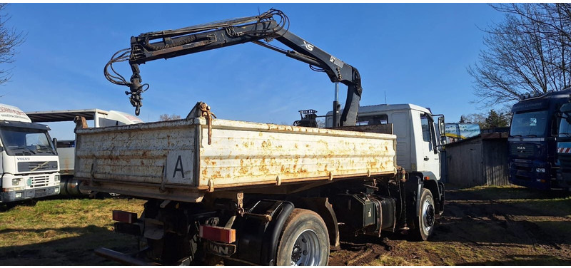 Camion benne, Camion grue MAN TGM 18.220 4x2 3.S-Kipper mit Kran: photos 6