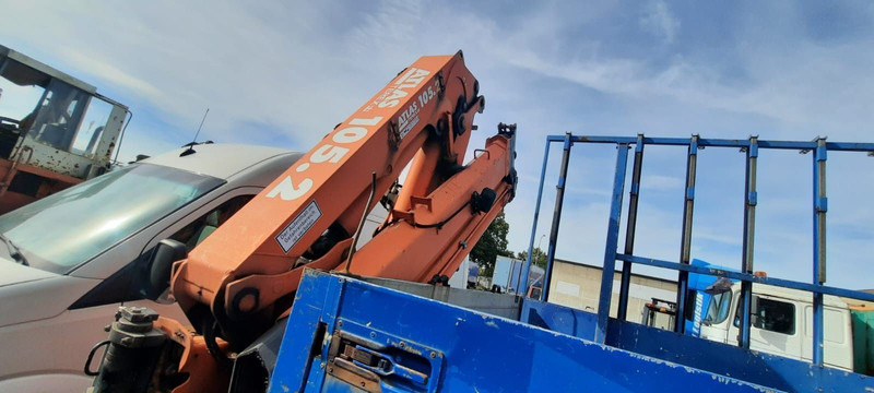 Camion plateau, Camion grue Mercedes-Benz 1828 Pritsche+Glastransport: photos 6 Camion plateau, Camion grue Mercedes-Benz 1828 Pritsche+Glastransport: photos 6