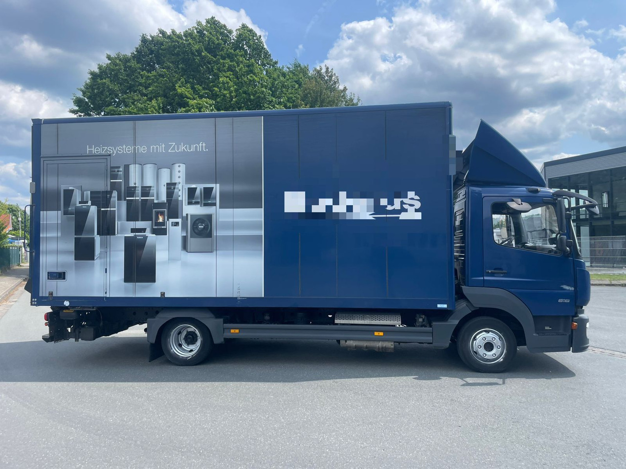 Mercedes-Benz 818 Koffer mit LBW - Fourgon grand volume: photos 5 Mercedes-Benz 818 Koffer mit LBW - Fourgon grand volume: photos 5