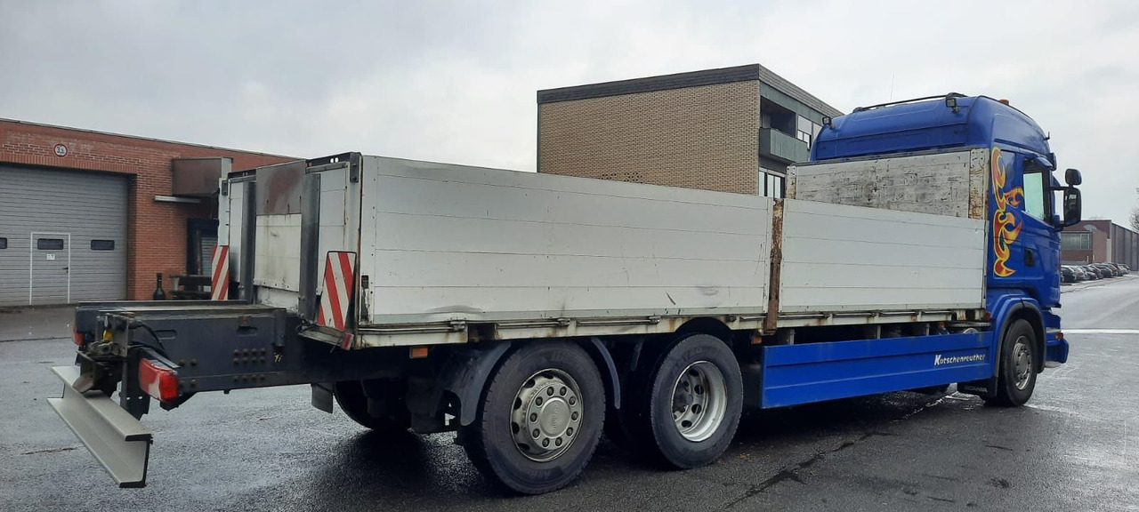 Scania G440 Pritsche 6x2 Kran am Heck vor. - Camion plateau, Camion grue: photos 4 Scania G440 Pritsche 6x2 Kran am Heck vor. - Camion plateau, Camion grue: photos 4