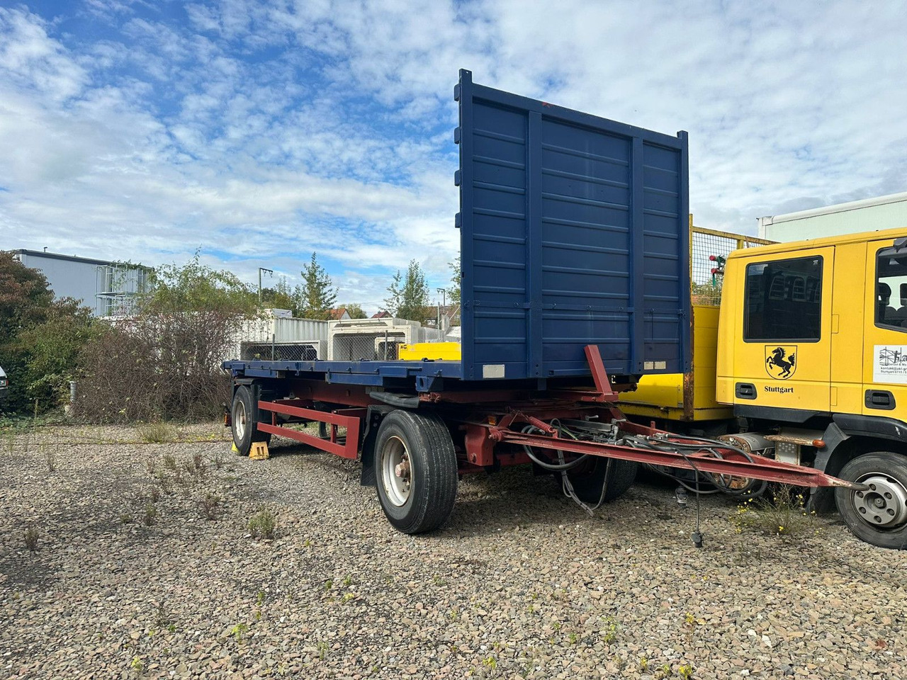 Schmitz Cargobull WF18 mit Plattform - Remorque plateau: photos 1 Schmitz Cargobull WF18 mit Plattform - Remorque plateau: photos 1