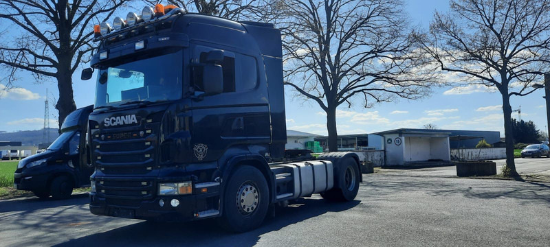 Scania R440 SZM E6 Blatt/Luft G.Haus/Hochdach - Tracteur routier: photos 1 Scania R440 SZM E6 Blatt/Luft G.Haus/Hochdach - Tracteur routier: photos 1