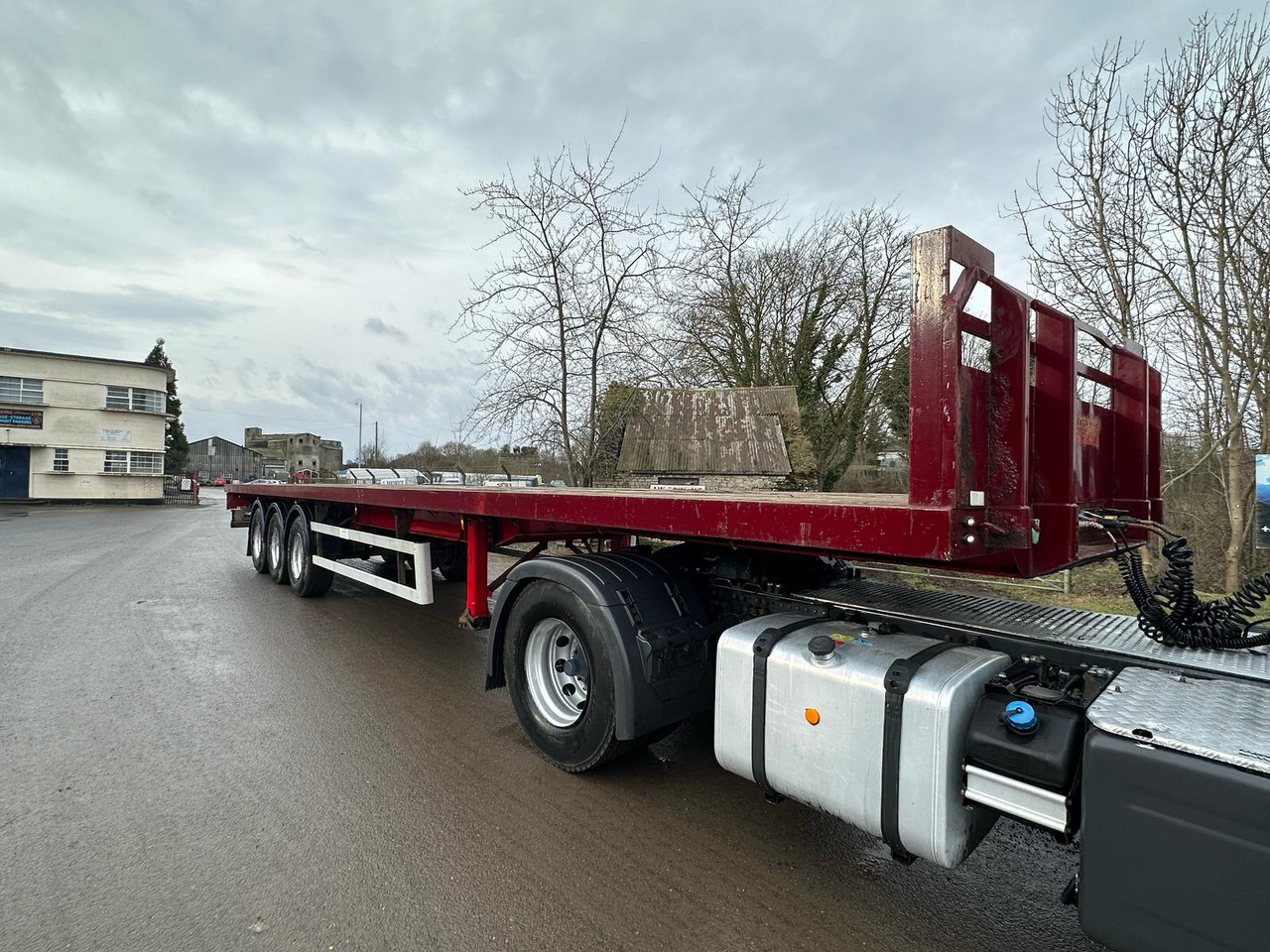 2007 Montracon Flatbed Trailer - Semi-remorque plateau: photos 3 2007 Montracon Flatbed Trailer - Semi-remorque plateau: photos 3
