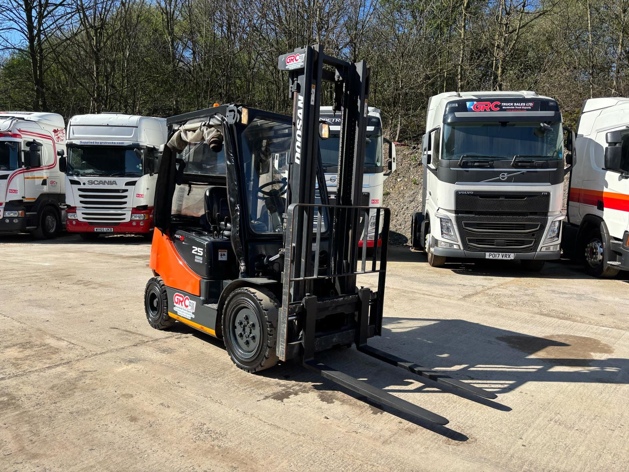 Chariot élévateur diesel 2012 DOOSAN D25S-5 Forklift: photos 7