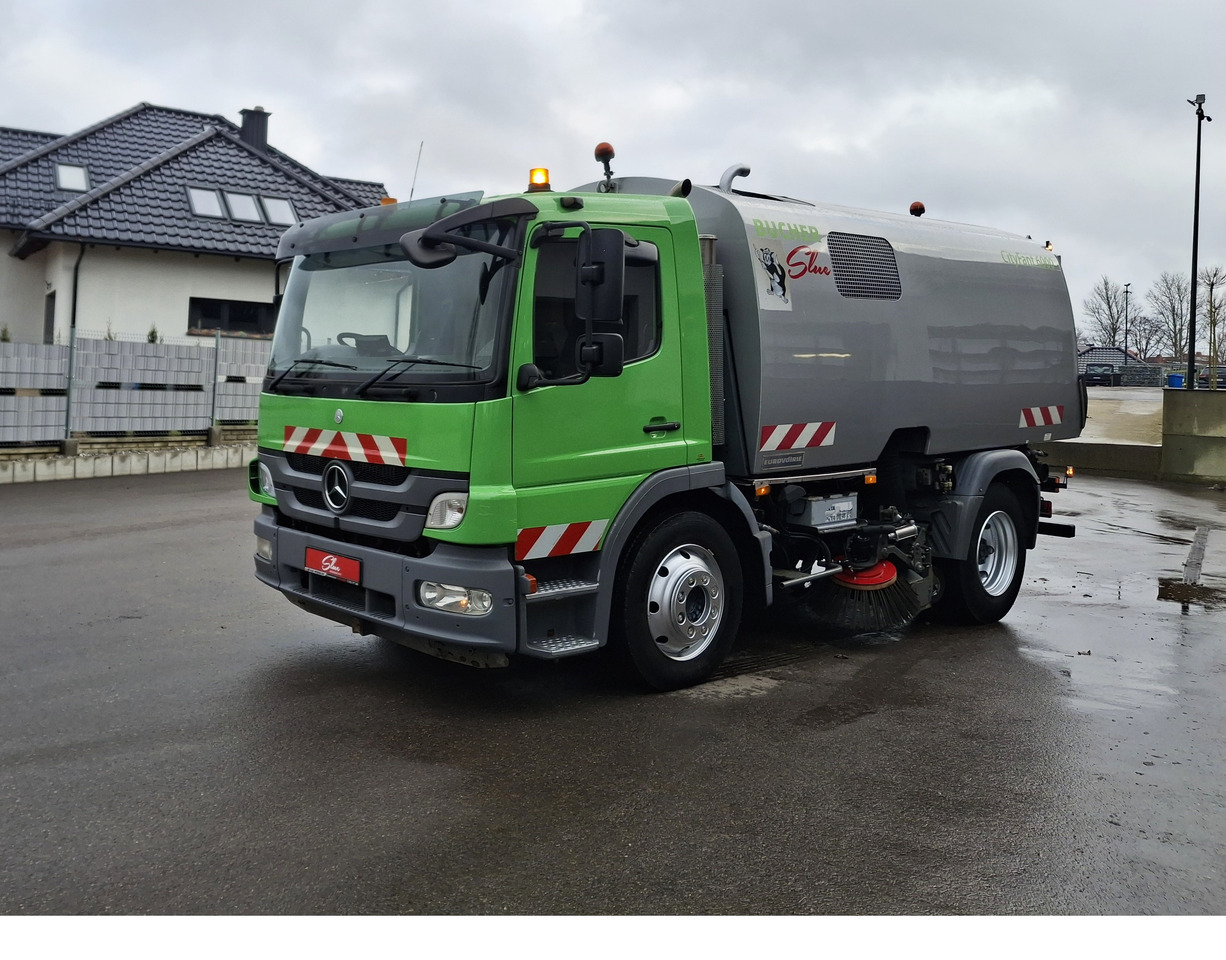 Mercedes-Benz Atego 1524 Zamiatarka Kehrmaschine BUCHER 2 Motoren - Balayeuse de voirie: photos 2 Mercedes-Benz Atego 1524 Zamiatarka Kehrmaschine BUCHER 2 Motoren - Balayeuse de voirie: photos 2