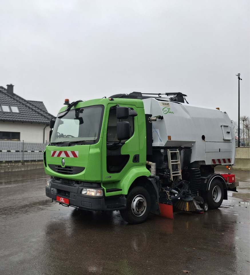 Renault Midlum 220 SEMAT Zoeller Johnston 2014r PM10 L/R 2 Motoren JCB - Balayeuse de voirie: photos 2 Renault Midlum 220 SEMAT Zoeller Johnston 2014r PM10 L/R 2 Motoren JCB - Balayeuse de voirie: photos 2