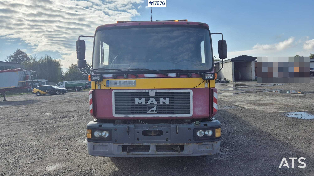 1997 MAN 18.224 - Camion plateau, Camion grue: photos 4 1997 MAN 18.224 - Camion plateau, Camion grue: photos 4