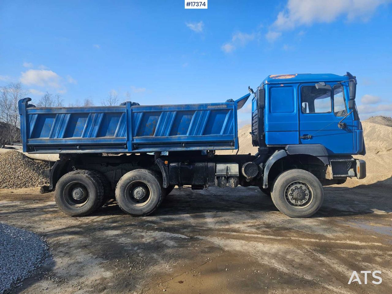 1997 MAN 28.364 6x6 - Camion benne: photos 1 1997 MAN 28.364 6x6 - Camion benne: photos 1