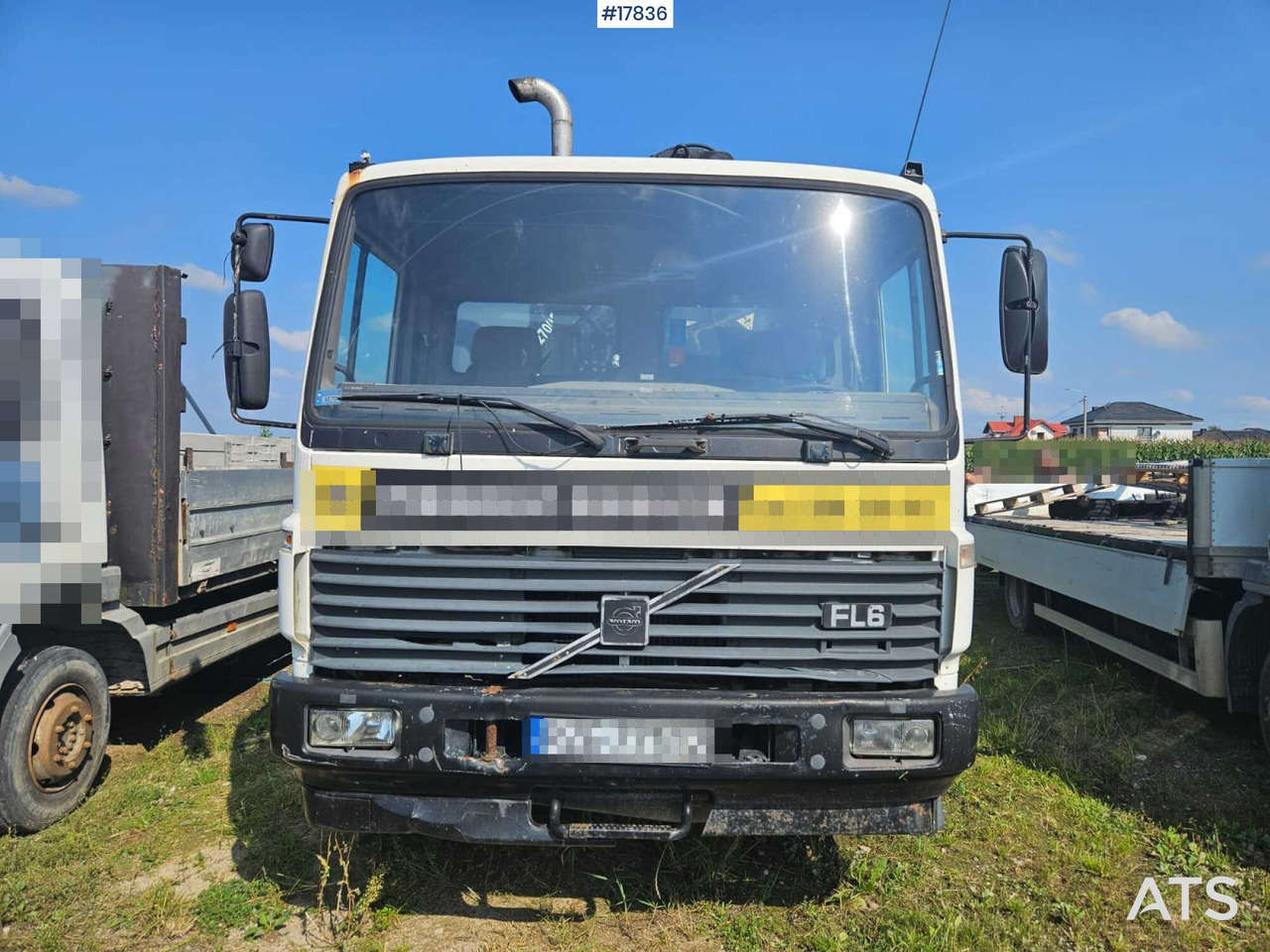 1997 Volvo FL 619 - Camion plateau, Camion grue: photos 2 1997 Volvo FL 619 - Camion plateau, Camion grue: photos 2