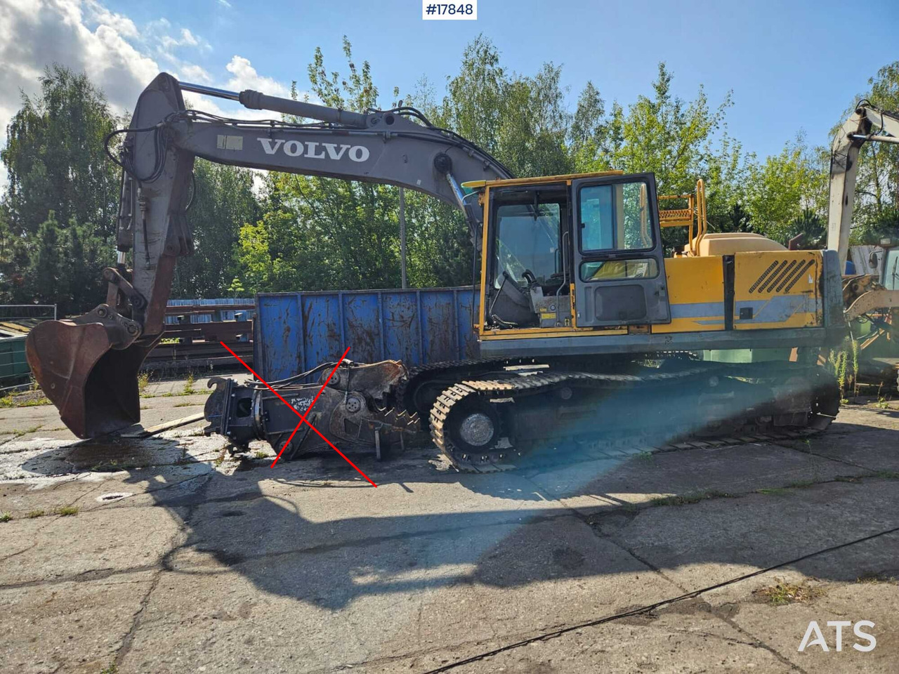 1999 Volvo EC 280 - Pelle sur chenille: photos 3 1999 Volvo EC 280 - Pelle sur chenille: photos 3