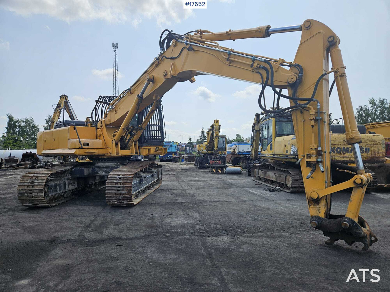 2001 Komatsu 380 - Pelle sur chenille: photos 2 2001 Komatsu 380 - Pelle sur chenille: photos 2