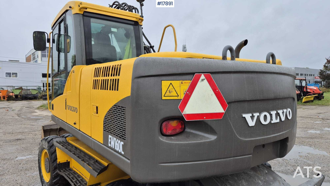 Pelle sur pneus 2009 Volvo EW 160C: photos 11 Pelle sur pneus 2009 Volvo EW 160C: photos 11