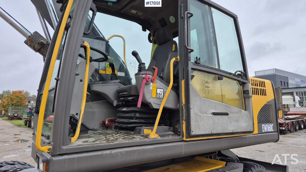 Pelle sur pneus 2009 Volvo EW 160C: photos 18 Pelle sur pneus 2009 Volvo EW 160C: photos 18