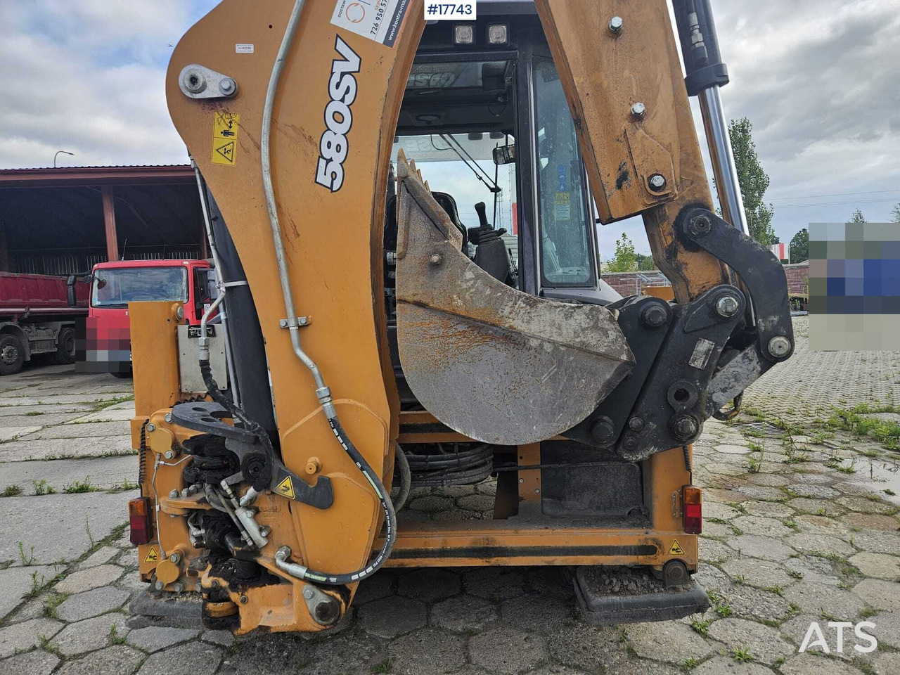 Tractopelle 2022 Case 580SV: photos 11 Tractopelle 2022 Case 580SV: photos 11