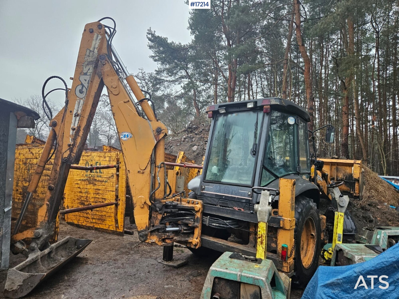 CASE 580SR - 4PT Backhoe Loader (2007) - Tractopelle: photos 5 CASE 580SR - 4PT Backhoe Loader (2007) - Tractopelle: photos 5