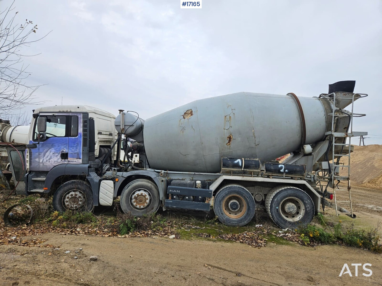 Concrete mixer on MAN TGA chassis (2008) - Camion malaxeur: photos 1 Concrete mixer on MAN TGA chassis (2008) - Camion malaxeur: photos 1