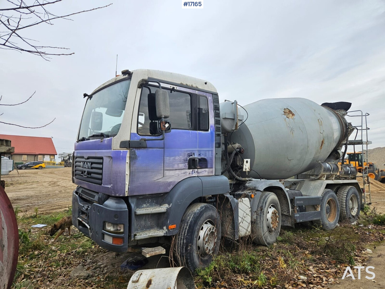Concrete mixer on MAN TGA chassis (2008) - Camion malaxeur: photos 2 Concrete mixer on MAN TGA chassis (2008) - Camion malaxeur: photos 2
